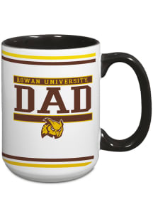 Rowan University 15oz Dad Java Ceramic Mug - White