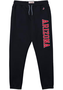 League Arizona Wildcats Mens Navy Blue Team Name Down Leg 1991 Sweatpants