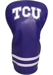 TCU Horned Frogs Vintage Driver Golf Headcover