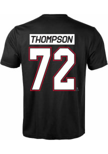 Tage Thompson Buffalo Sabres Black Name and Number Short Sleeve Player T Shirt