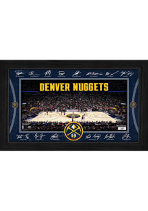 Denver Nuggets Signature Court  Picture Frame - Navy Blue