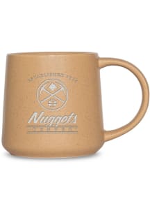 Denver Nuggets Taper Ceramic Mug - White