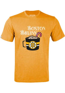 Levelwear Boston Bruins Gold Richmond Mellow Short Sleeve T Shirt