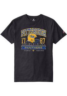 Pitt Panthers Black Football All American Football No Boundaries Short Sleeve T Shirt