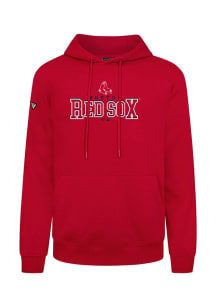 Levelwear Boston Red Sox Mens Red Podium Journey Long Sleeve Hoodie