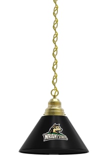 Wright State Raiders Single Gold Billiard Lamp