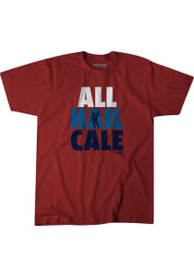 Cale Makar Colorado Avalanche Maroon All Hail Cale Short Sleeve Fashion Player T Shirt