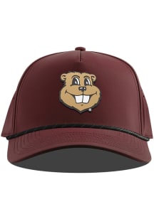 Branded Bills Minnesota Golden Gophers Curved 5 Panel Rope Adjustable Hat - Maroon