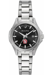 Bulova South Dakota Coyotes Sport Stainless Steel Womens Watch