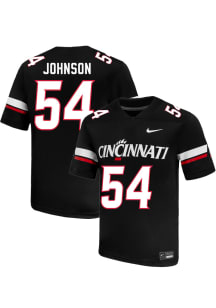 Thomas Johnson  Nike Cincinnati Bearcats Black NIL Name And Number Football Jersey
