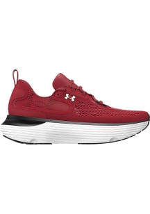 Under Armour Wisconsin Badgers Red Infiinite Elite 2 Mens Shoes