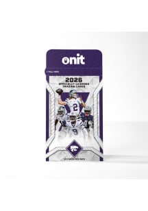 K-State Wildcats 2026 Football Single Pack Collectible NCAA Cards - Purple