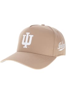 Indiana Hoosiers Coach Adjustable Hat - Khaki