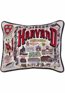 Harvard Crimson 16x20 Embroidered Pillow Throw Pillow - Maroon