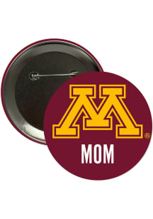 Minnesota Golden Gophers 3" Mom Button - Maroon