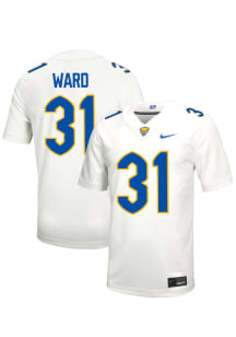 DeMarco Ward  Nike Pitt Panthers White NIL Name And Number Football Jersey