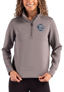 Cutter and Buck Penn State Nittany Lions Womens Graphite Vault Roam Qtr Zip