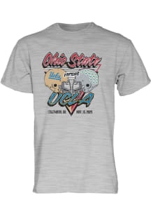 Blue 84 Ohio State Buckeyes Grey Football vs UCLA Bruins Short Sleeve T Shirt