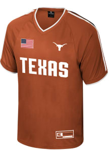 Colosseum Texas Longhorns Mens Burnt Orange Replica Soccer Jersey