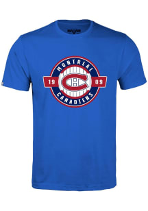 Levelwear Montreal Canadiens Blue Richmond Grail Short Sleeve T Shirt