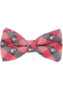 Georgia Bulldogs Check Bow Mens Tie