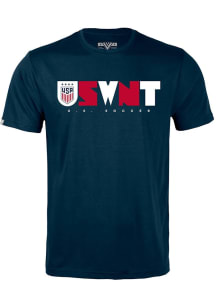Levelwear USWNT Navy Blue Richmond Full On Short Sleeve T Shirt