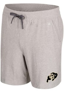 Colosseum Colorado Buffaloes Mens Grey Cicero Shorts