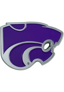 K-State Wildcats Full Color Car Emblem - Purple