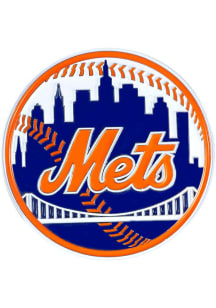 New York Mets Metal Car Emblem - Blue