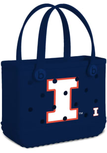 Illinois Fighting Illini Navy Blue Small Bogg Bag Tote