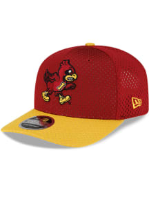 New Era Iowa State Cyclones Jersey Mesh 9SEVENTY Stretch Snap Adjustable Hat - Cardinal