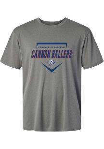 Summit Sportswear Kannapolis Cannon Ballers Graphite Homeplate Short Sleeve T Shirt