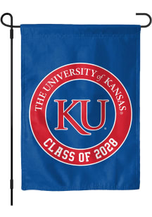 Kansas Jayhawks Class of 2028 Garden Flag - Blue