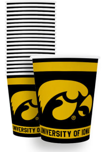 Iowa Hawkeyes 12 oz 20 Pack Disposable Cups