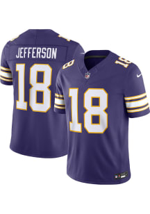 Justin Jefferson Nike Minnesota Vikings Mens Purple Alt Limited Football Jersey