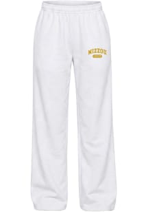 Hype and Vice Missouri Tigers Womens Varsity White Sweatpants