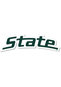 Michigan State Spartans Small State Text Magnet