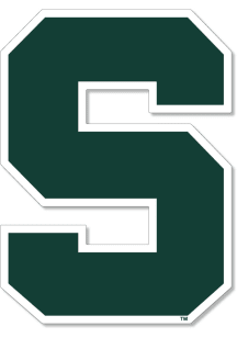 Michigan State Spartans Medium Block S Magnet