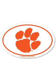 Clemson Tigers Euro Paw Magnet