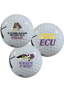 East Carolina Pirates Funny Golf Balls