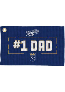 Kansas City Royals #1 Dad Waffle Golf Towel