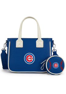 Chicago Cubs Tote with Baseball Coin Womens Purse