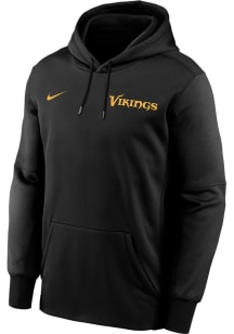 Nike Minnesota Vikings Mens Black Team Name w EST Date Hood