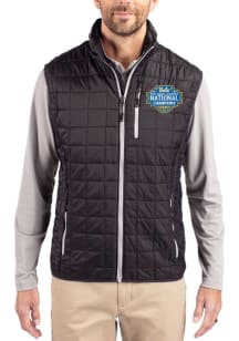 Cutter and Buck UCLA Bruins Big and Tall Black 2026 MBB Champions Rainier PrimaLoft Mens Vest