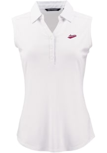 Cutter and Buck New Mexico State Aggies Womens White Vault Forge Eco Polo Shirt