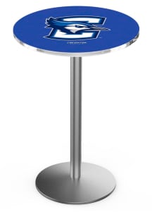 Creighton Bluejays Stainless Round Base Pub Table