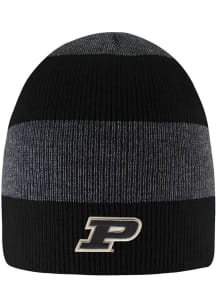 LogoFit Purdue Boilermakers Black Columbia Mens Knit Hat