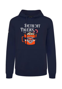 Levelwear Detroit Tigers Mens Navy Blue Podium Mellow Long Sleeve Hoodie