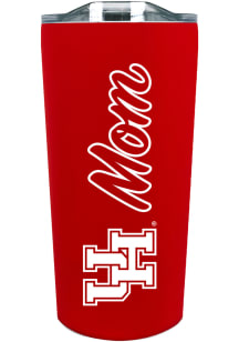 Houston Cougars 18oz Soft Touch Mom Stainless Steel Tumbler - Red
