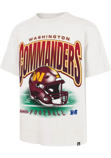 47 Washington Commanders White Team Flex Foundation Short Sleeve Fashion T Shirt